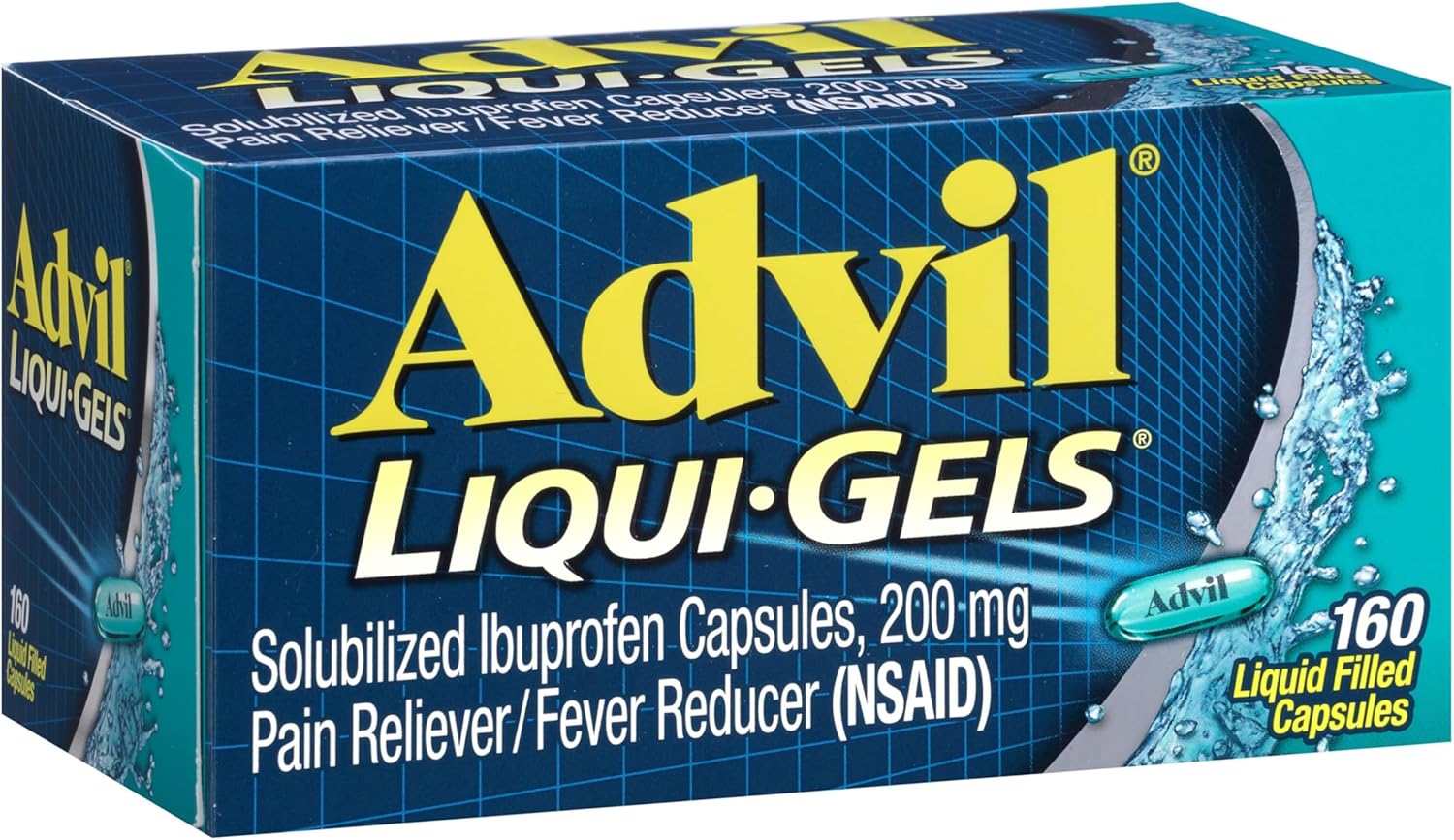Advil Liqui-Gels Capsules, 200mg